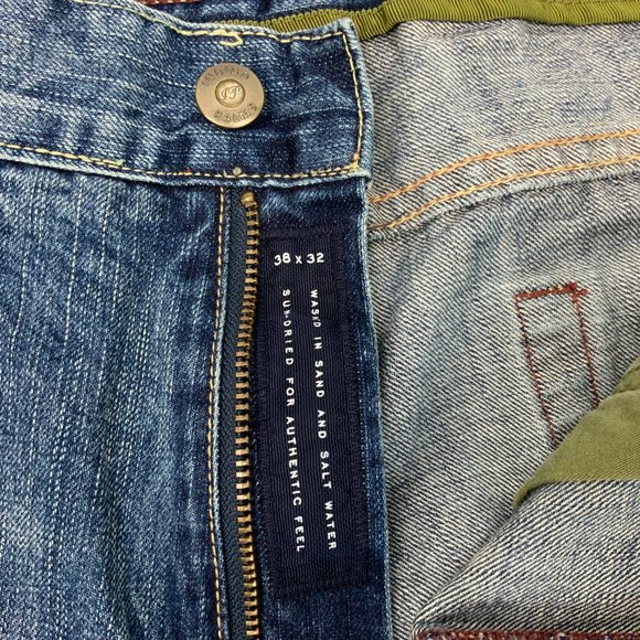 Vintage Tommy Bahama Indigo Palms Men's Bootcut Medium Wash Jeans 38/32 - Picture 10 of 16